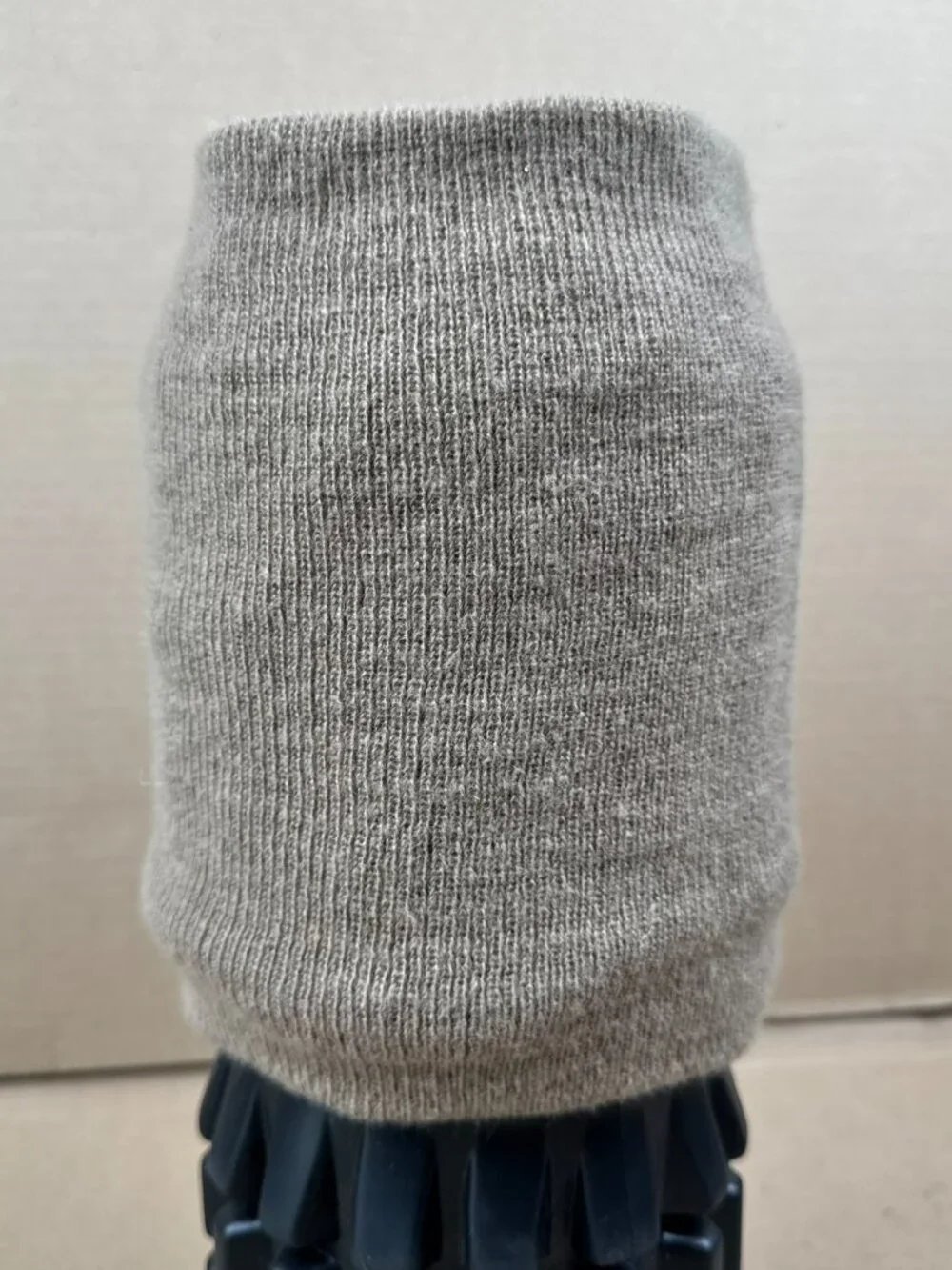 Unisex Winter Fleece-Lined Knit Neck Gaiter / Tube Scarf
